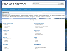 Tablet Screenshot of directoryflow.com